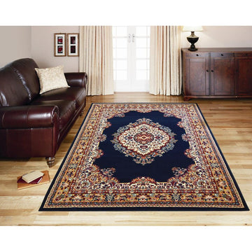 Maestro Tradition Navy Rug-Melrose-Rug Love - The Most Loved Rug Store